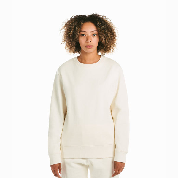 100% Organic Cotton Women's Classic Crew Sweatshirt