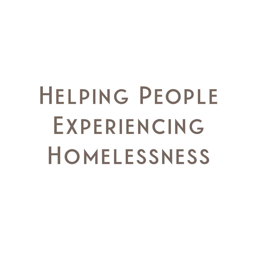 How Can I Help People Experiencing Homelessness?