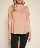 Butter Soft Bamboo Classic V-neck T-shirt