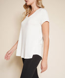 Organic Bamboo Classic V-neck T-shirt