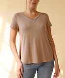 Butter Soft Bamboo Classic V-neck T-shirt