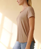 Butter Soft Bamboo Classic V-neck T-shirt