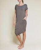 Organic Bamboo Asymmetric Dress