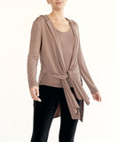 Silky Soft Bamboo Cardigan Wrap Hoodie