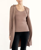 Silky Soft Bamboo Cardigan Wrap Hoodie