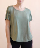 Organic Bamboo Dolman Sleeve T-Shirt