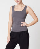 Organic Bamboo Double Layered Tank