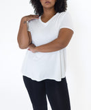 Butter Soft Bamboo Classic V-neck T-shirt