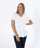 Butter Soft Bamboo Classic V-neck T-shirt