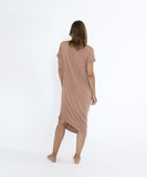 Organic Bamboo Asymmetric Dress