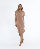 Organic Bamboo Asymmetric Dress