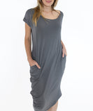 Organic Bamboo Asymmetric Dress