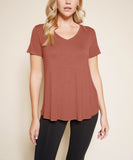 Organic Bamboo Classic V-neck T-shirt