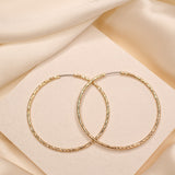 🎁 Golden Infinity Hoop Earrings (100% off)