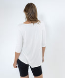 Bamboo Fitted 3/4 Sleeve