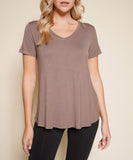 Butter Soft Bamboo Classic V-neck T-shirt