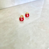 🎁 Cherry Earring Studs 14Kt Gold Plated (100% off)
