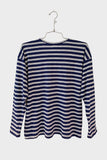 Striped Long Sleeve Tee - 337 BRAND Women's Sustainable Loungewear ?id=16641550647330