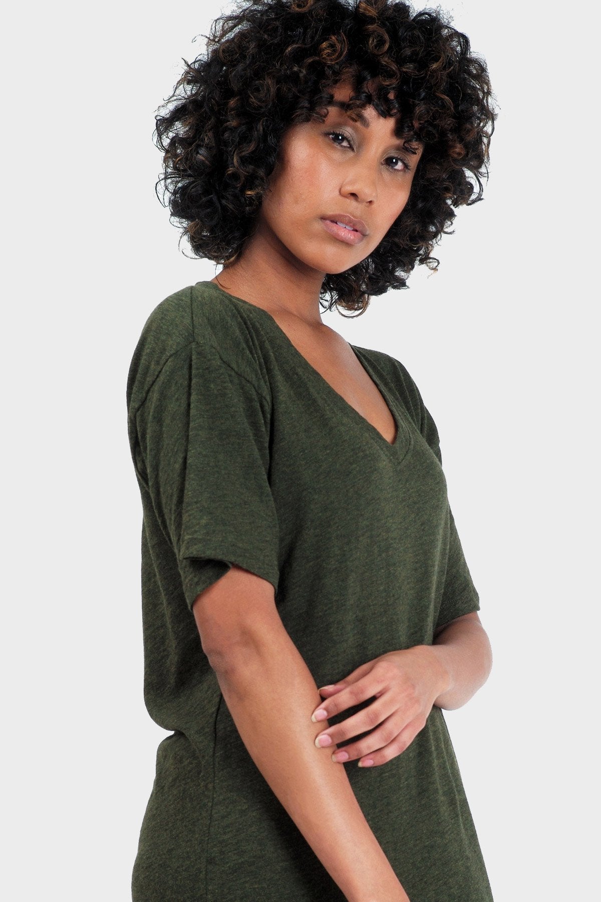 MIKA T-SHIRT DRESS - 337 BRAND Women's Sustainable Clothing