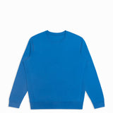 French Blue Organic Cotton Crewneck Sweatshirt