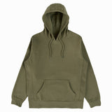 Olive Organic Cotton Hooded Sweatshirt