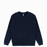 Navy Organic Cotton Crewneck Sweatshirt