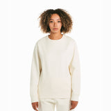 Ivory Organic Cotton Crewneck Sweatshirt