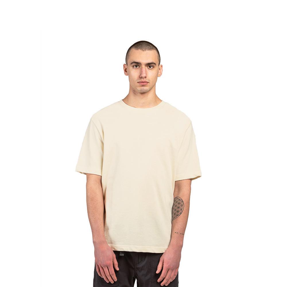 Beige American Grown Soft Supima® Cotton Men's T-Shirt