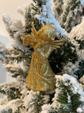 Golden Angel Christmas Ornament