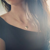 The Full Heart 14Kt Gold Charm Necklace