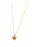 The Full Heart 14Kt Gold Charm Necklace